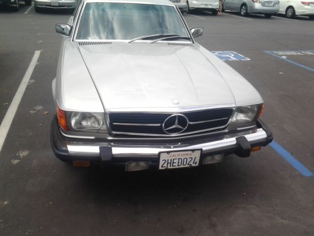 mercedes benz 380 slc 1981