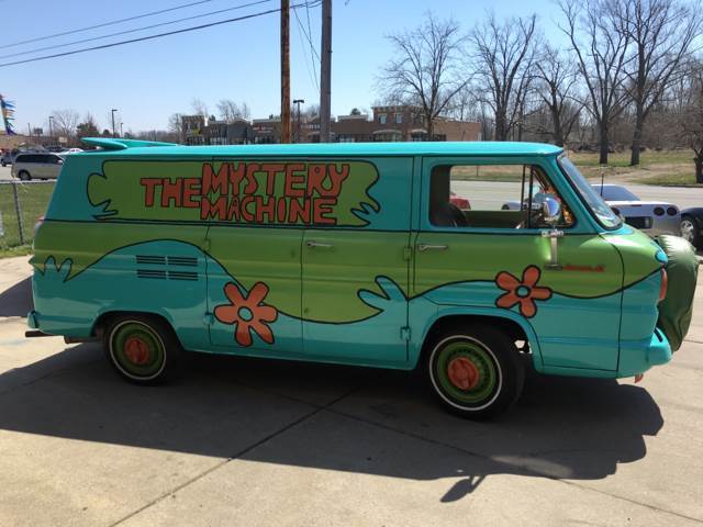 1961 chevrolet corvair, scooby-doo mystery machine