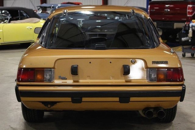 1980 mazda rx-7 51314 miles solar gold coupe 1.1l wankel rotary 5 speed manual