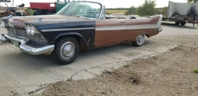 1958 plymouth belvedere convertible 350 dual quad fury desoto 1957 1959 1960 440