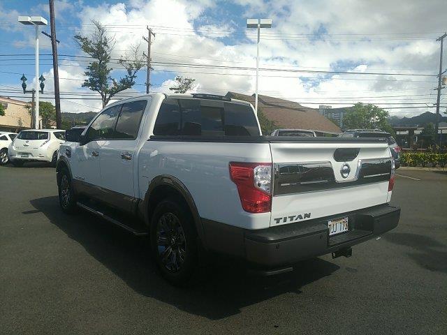 2017 nissan titan platinum reserve 4x2 platinum reserve 4dr crew cab for sale in honolulu, hawaii