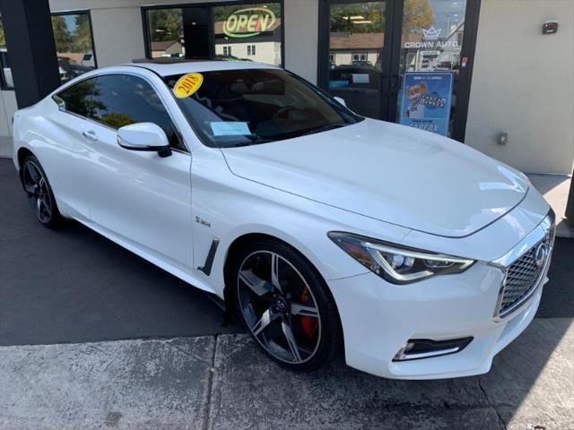 2018 infiniti q60 3.0t red sport 400