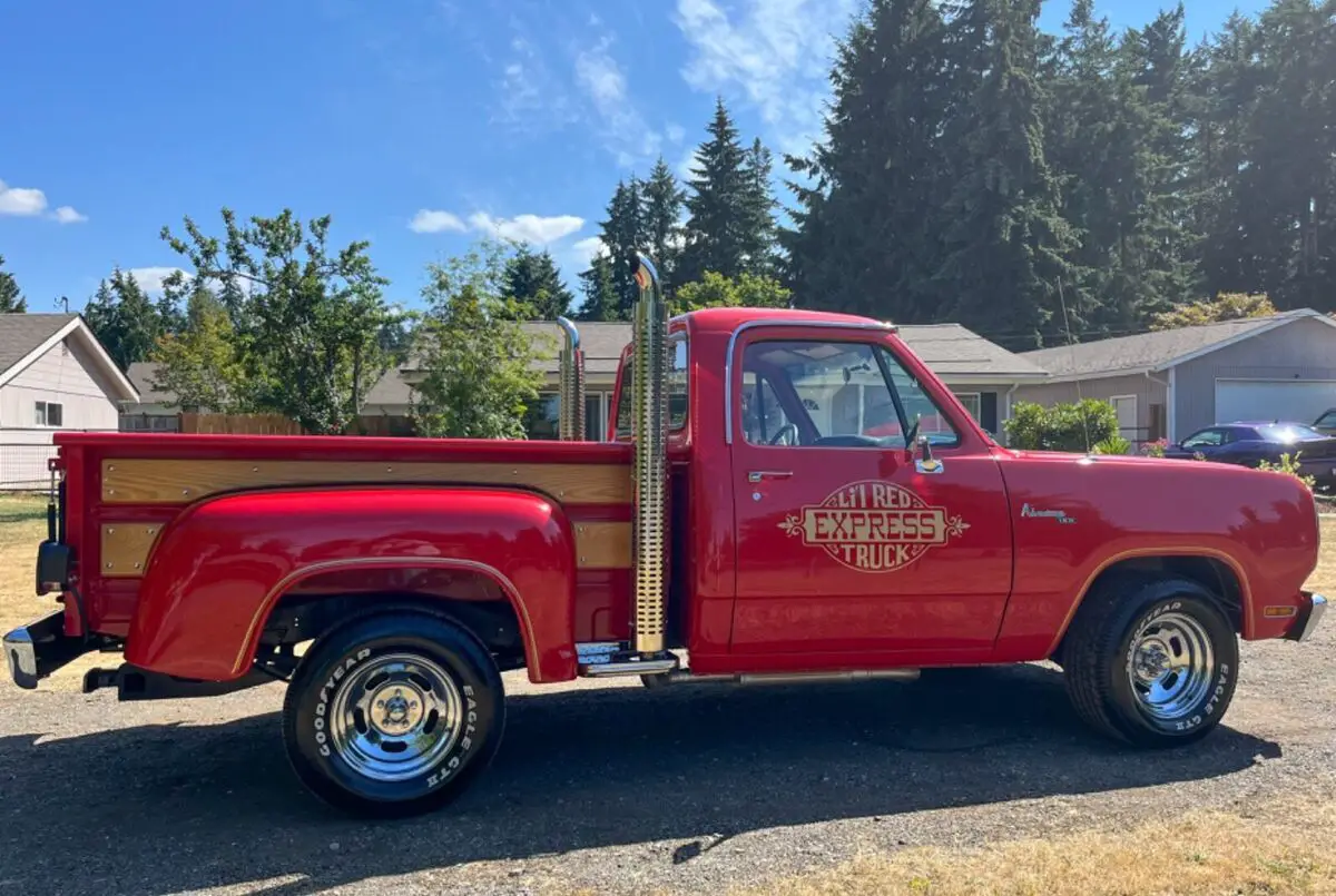 1979 dodge d-150 lil red express truck