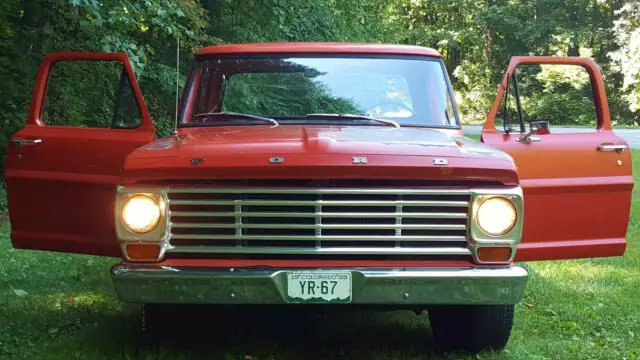 1967 ford f100 survivor 352 v8 - 4 speed