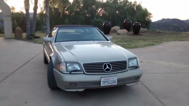 1991 mercedes benz 500 sl " sport " classic! roadster convertible with hard top