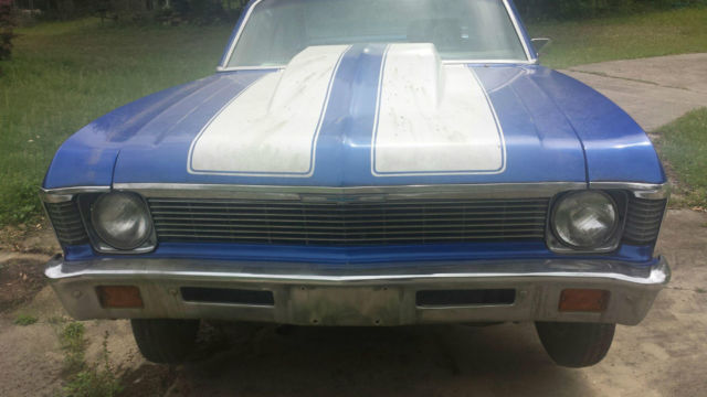 1971 chevrolet street rod 454 v8 w/ new headers turbo 400 transmission