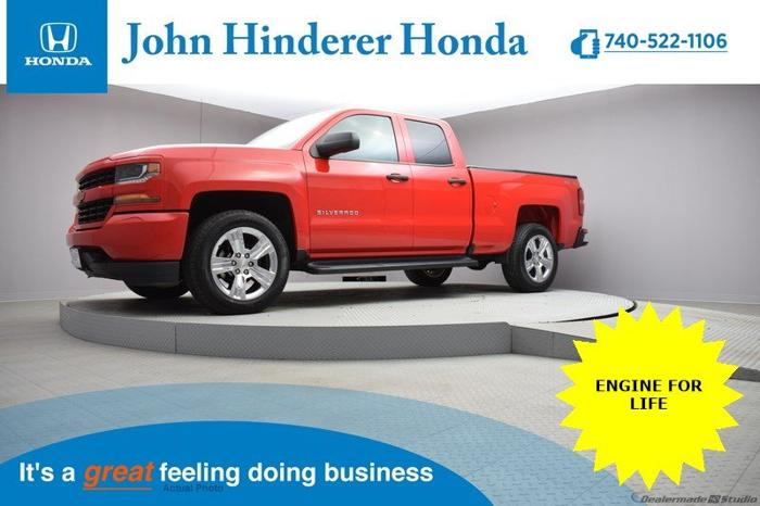 used 2017 chevrolet silverado 1500 4x4 double cab custom heath, oh 43056 for sale in newark, ohio