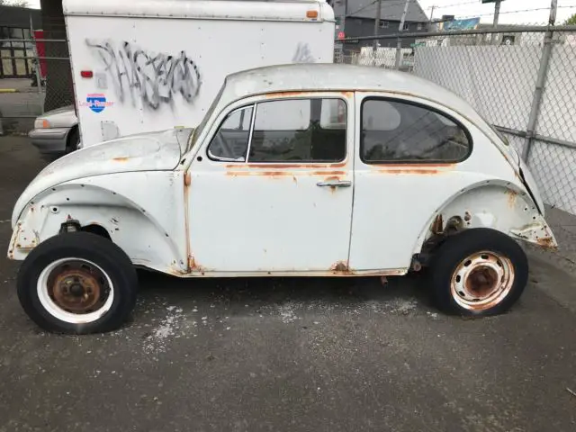 1969 volkswagen beetle type 1 rolling chassis