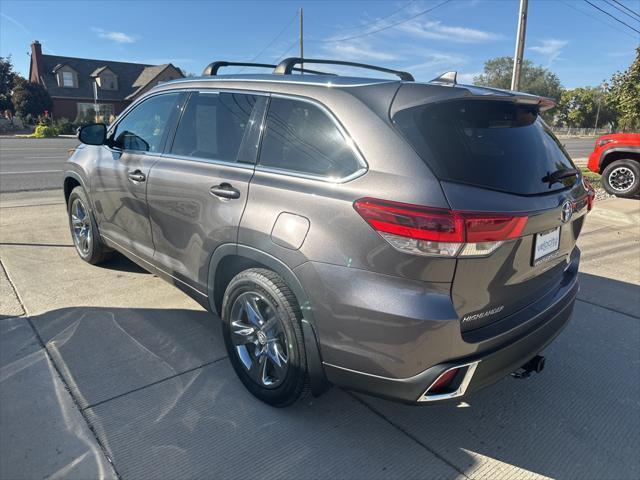 2019 toyota highlander limited