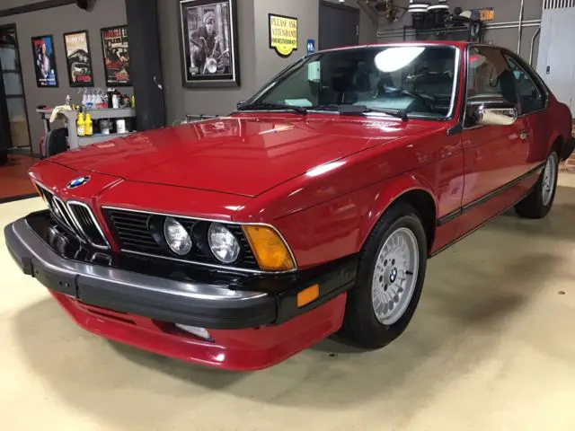 1987 bmw 635csi 32,000 miles single owner pristine condition!