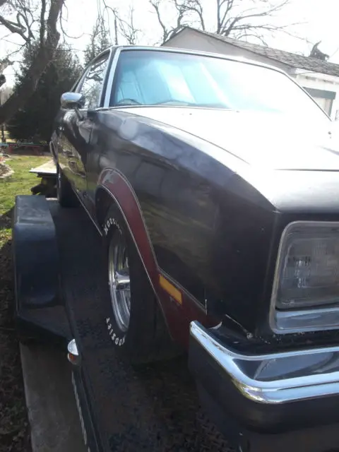 oldsmobile 442 rare 1979 salon black oem paint 403 auto a/c posi rally tac clock