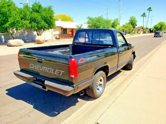 1991 chevy silverado fleetside pickup sport short bed rare find all original 69k