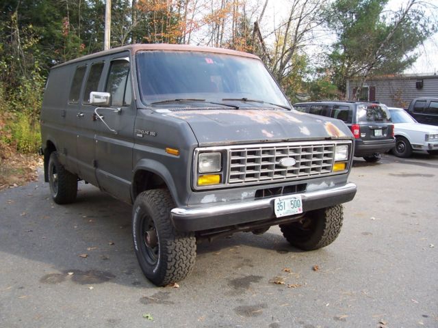 1989 ford e250 lx 4x4 van