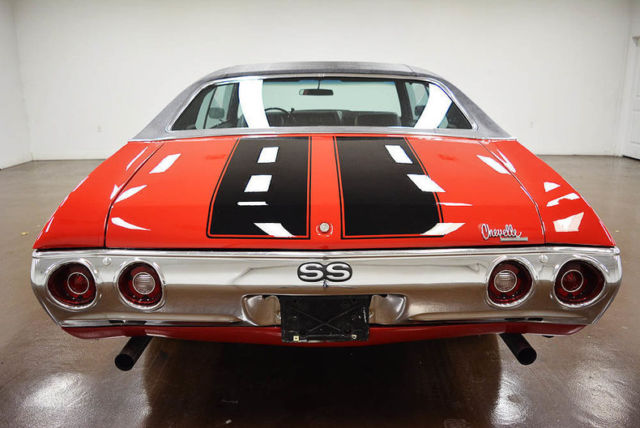 1972 chevrolet chevelle 45234 miles red coupe 383 stroker turbo 350 automatic