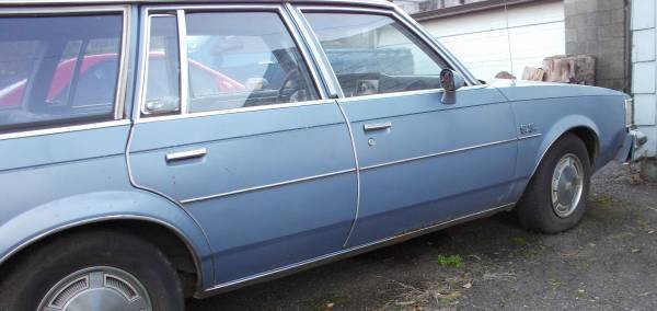 photos ---> 1983 oldsmobile "cutlass cruiser†station wagon blue, project car
