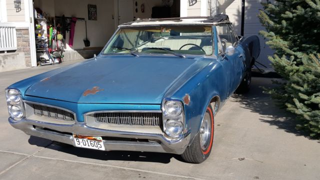 1967 pontiac lemans convertible (great gto tribute car)