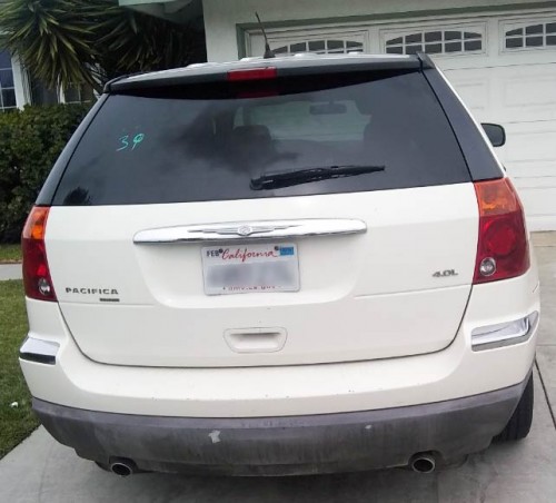 2007 chrysler pacifica touring for sale in california by owner