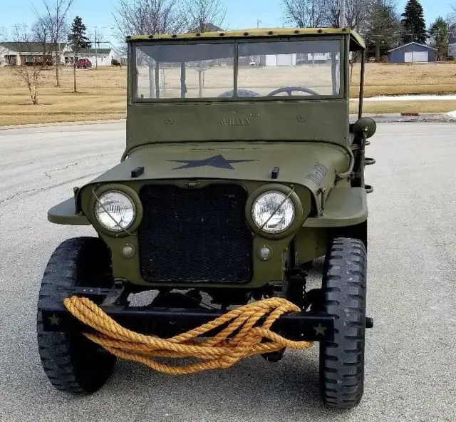 1948 willys overland cj2a jeep 101st airborne military paint nice no reserve