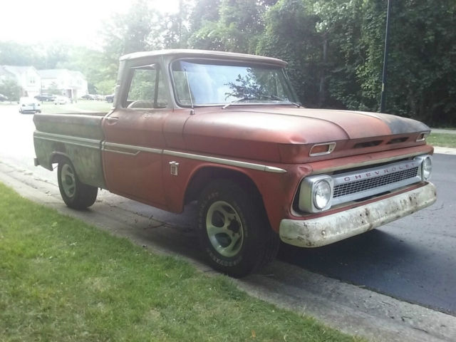 1964 chevrolet c10 pickup truck shortbed fleetside 62-63-65-66