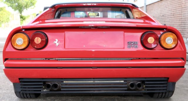 rosso corsa/beige, 1 of 19 1988.5 us 328 gtbs, fca nationals platino winner