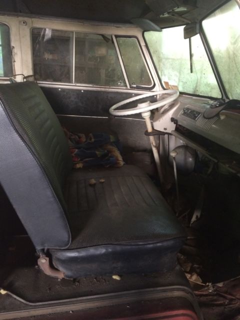 c. 1965 volkswagen red micro-bus..van for restoration