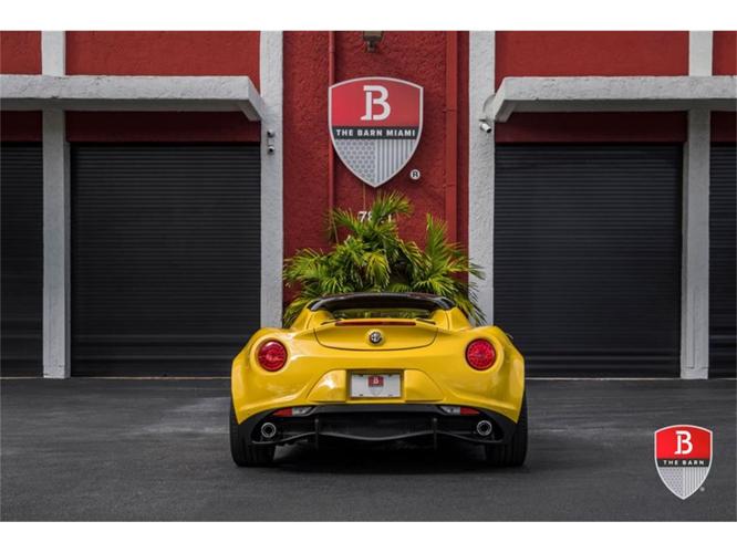 2016 alfa romeo 4c in miami, florida