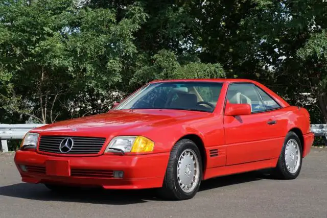 1991 mercedes-benz 560 series 500sl only 34k miles runs and drives great
