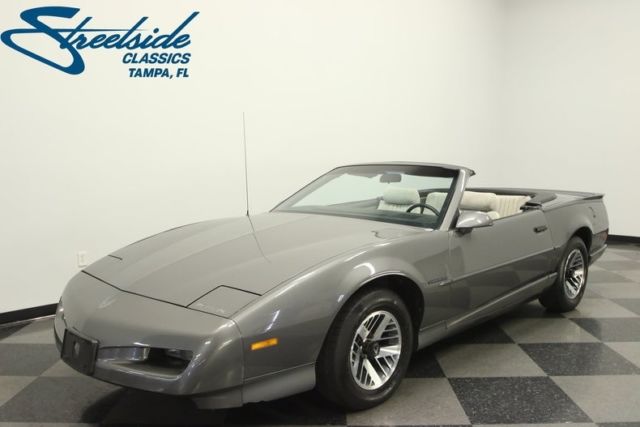 1991 pontiac firebird convertible 17733 miles gunmetal gray convertible 305 v8 4