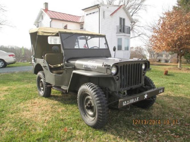 1944 willys military jeep model mb in montclair, co