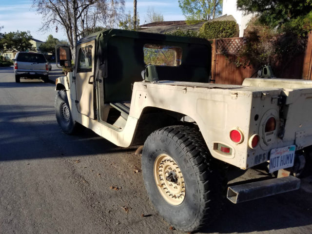 1987 hmmwv hummer h1 humvee m998 military