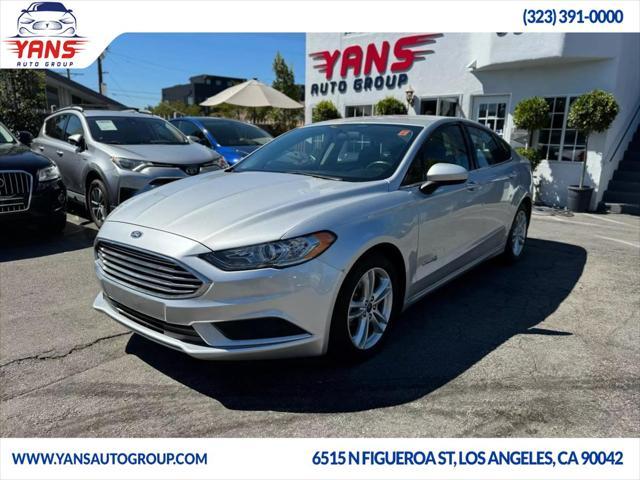 2018 ford fusion hybrid se
