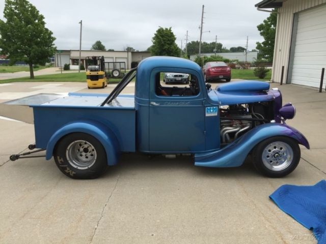 1936 chevrolet pickup,415ci small block, rwd,alcohol,2-speed manual,garage kept