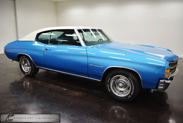 1971 chevrolet chevelle 350 v8 automatic power brakes power steering