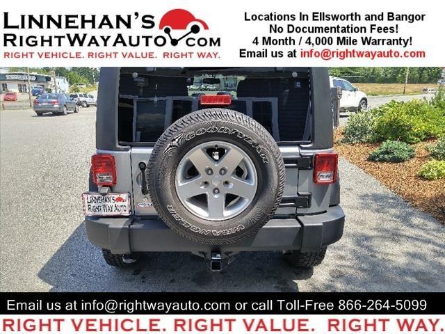 2014 jeep wrangler unlimited sport 4x4 sport 4dr suv for sale in ellsworth, maine