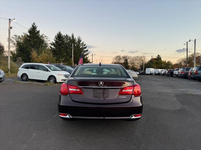 2014 acura rlx technology package