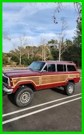 1991 jeep grand wagoneer 5.9l v8 16v automatic 4wd 137,000 miles