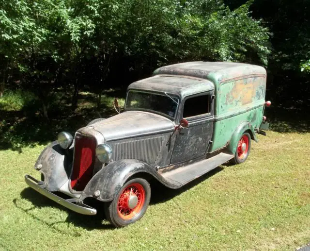 1934 dodge " humpback" panel delivery truck - resto-rod