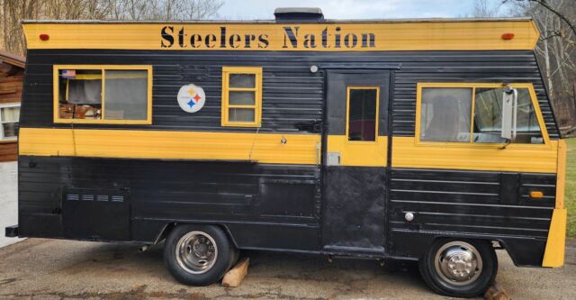 1972 dodge winnebago minnie winnie black rwd automatic