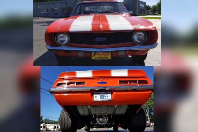 69 camaro, 4 spd numbers matching, restored,newpaint, rebuilt engine ect