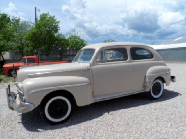 1948 ford 2 door deluxe sedan great project clean body clear title