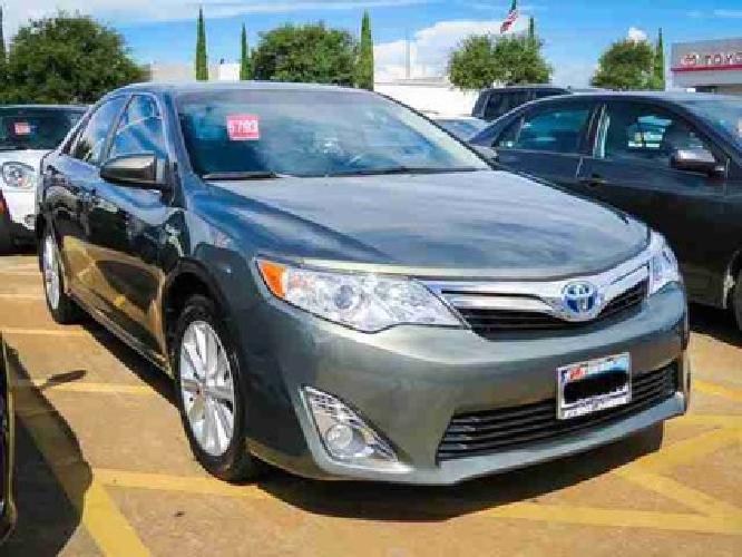 2012 toyota camry hybrid xle touchscreen radio bluetooth sunroof one owner in spring, tx