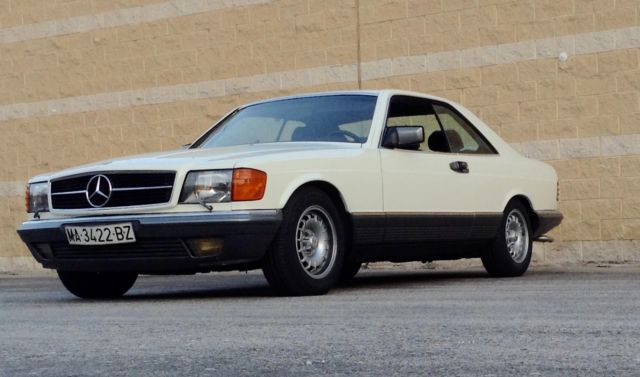 mercedes w126 500 sec 1st serie 1982