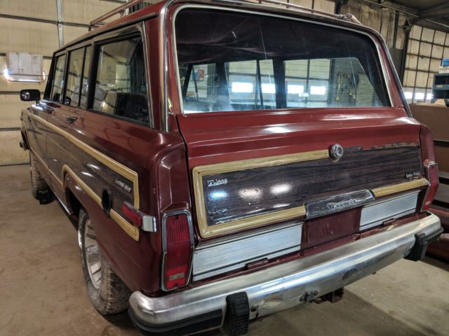 1985 grand wagoneer no reserve