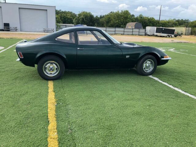 !969 opel gt restored 2.0 l big valve w/ balanced flywheel