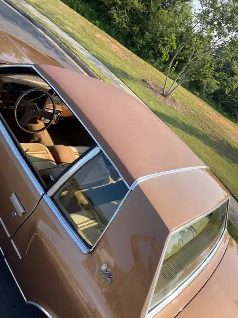1980 chevrolet monte carlo 5.0 coupe yellow rwd automatic