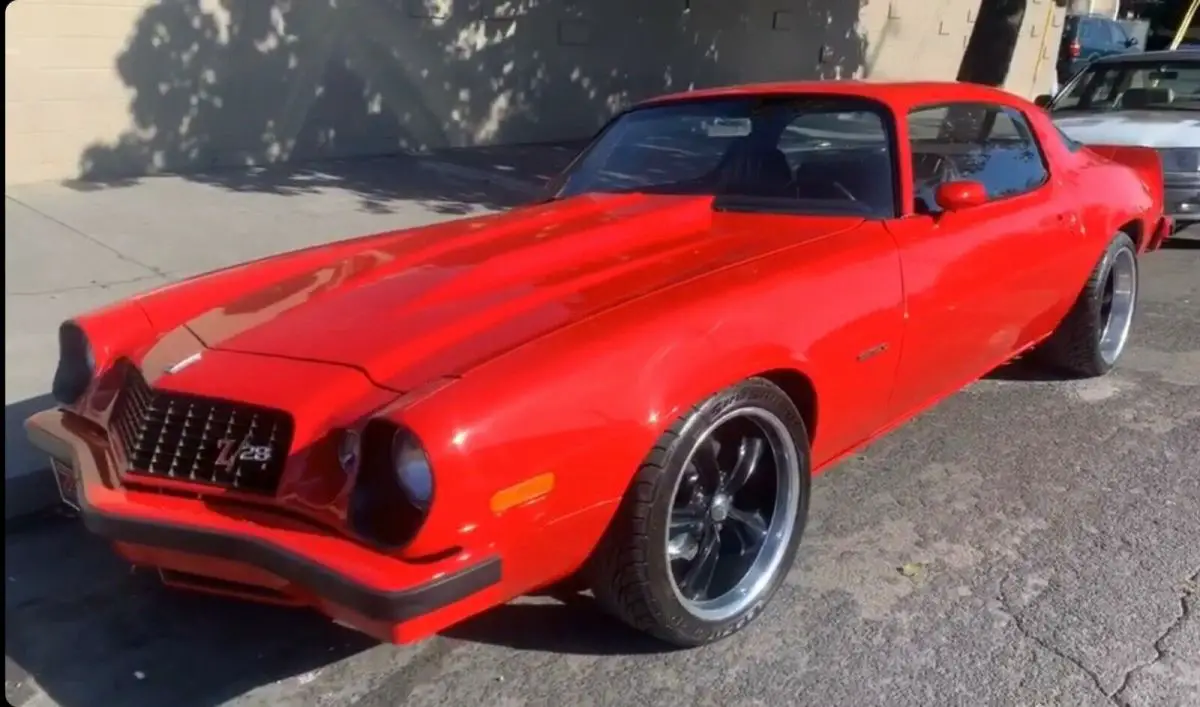 1975 camaro ls swap ls2/4l80e combo fully restored new paint interior car in ca