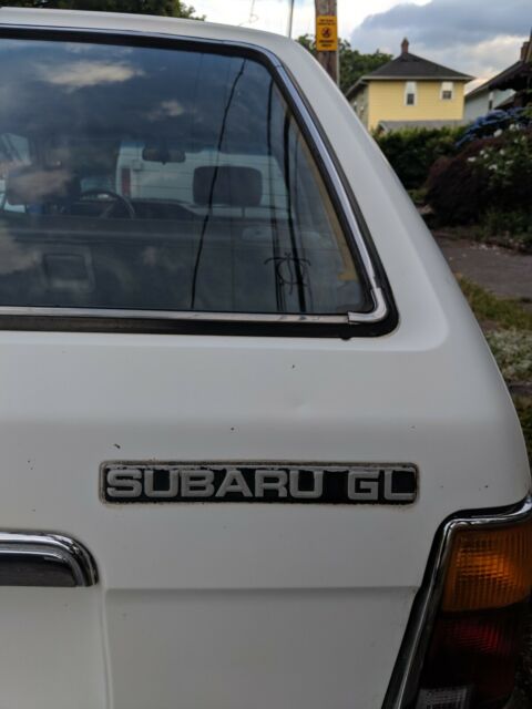 1982 subura gl 5 door, 5 speed