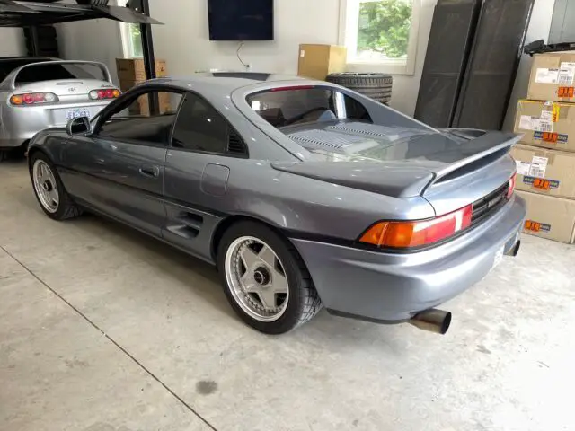 1993 toyota mr2 coupe blue rwd manual turbo