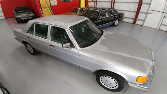 no reserve 1 owner 1991 mercedes benz 420 sel sedan orig paint-stored 3 years