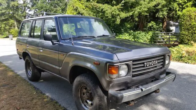 1985 toyota diesel land cruiser, bj60, 4x4, 5 speed, solid condition, dependable